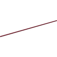 LEGO® los onderdeel Slang Stijf in kleur Donkerrood 75c26