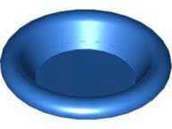 LEGO® los onderdeel Accessoire in kleur Blauw 6256