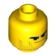 LEGO® los onderdeel Hoofd in kleur Geel 3626cpb2317