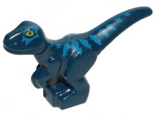 Plaatje in Gallery viewer laden, LEGO® los onderdeel Dinosaurier Donkerblauw 37829pb03