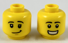 LEGO® los onderdeel Hoofd in kleur Geel 3626cpb2308