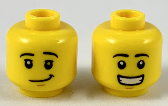 LEGO® los onderdeel Hoofd in kleur Geel 3626cpb2308