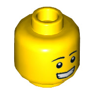 Plaatje in Gallery viewer laden, LEGO® los onderdeel Hoofd in kleur Geel 3626cpb2308