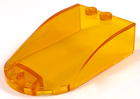 LEGO® los onderdeel Voorruit Doorzichtig Oranje 18973