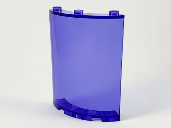 LEGO® los onderdeel Cilinder Doorzichtig Paars 30562