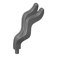 Plaatje in Gallery viewer laden, LEGO® Hoofddeksel Accessoire Donker Blauwachtig Grijs 44740