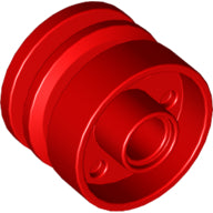 LEGO® los onderdeel Wiel in kleur Rood 55981