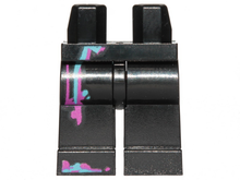 Plaatje in Gallery viewer laden, LEGO® los onderdeel Benen met Motief Zwart 970c00pb0283