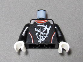 LEGO® los onderdeel Lijf met Motief Zwart 973pb3427c01