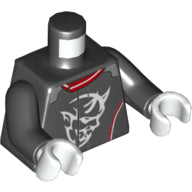 LEGO® los onderdeel Lijf met Motief Zwart 973pb3427c01