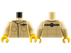 LEGO® los onderdeel Lijf met Motief Geelbruin 973pb3587c01
