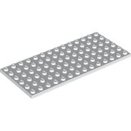 LEGO® los onderdeel Plaat Algemeen in kleur Wit 3456