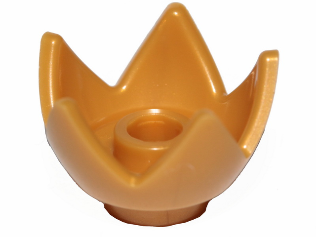 LEGO® los onderdeel Hoofddeksels in kleur Parel Goud 39262