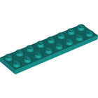 LEGO® los onderdeel Plaat Algemeen Donker Turkoois 3034
