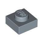 LEGO® los onderdeel Plaat Algemeen in kleur Zandblauw 3024