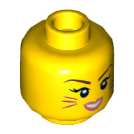 LEGO® los onderdeel Hoofd in kleur Geel 3626pb2318