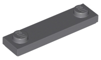 LEGO® Plaat Aangepast Donker Blauwachtig Grijs 41740