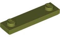 LEGO® los onderdeel Plaat Aangepast Olijfgroen 41740