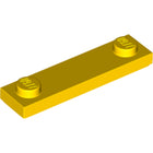 LEGO® los onderdeel Plaat Aangepast in kleur Geel 41740