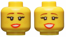 Plaatje in Gallery viewer laden, LEGO® los onderdeel Hoofd in kleur Geel 3626cpb2311