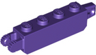 LEGO® los onderdeel Scharnier in kleur Donkerpaars 30387