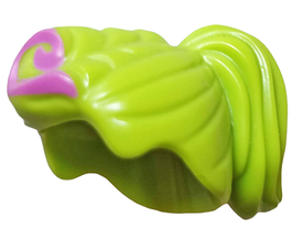 LEGO® los onderdeel Haar in kleur Limoen 13785pb01