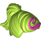 LEGO® los onderdeel Haar in kleur Limoen 13785pb01