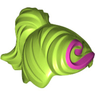 LEGO® los onderdeel Haar in kleur Limoen 13785pb01