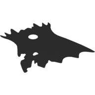 LEGO® los onderdeel Lijf Accessoire in kleur Zwart 50525