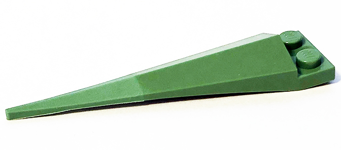 LEGO® los onderdeel Plaat Aangepast Zandgroen 61406pb06