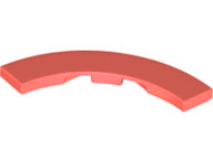 LEGO® los onderdeel Tegel Rond in kleur Koraal 27507