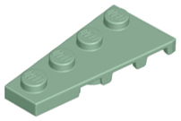 LEGO® los onderdeel Wig Plaat in kleur Zandgroen 41770