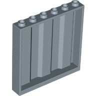 Plaatje in Gallery viewer laden, LEGO® los onderdeel Paneel in kleur Zandblauw 23405