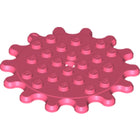 LEGO® los onderdeel Plaat Rond in kleur Koraal 35446