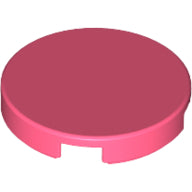 LEGO® los onderdeel Tegel Rond in kleur Koraal 14769