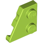 LEGO® los onderdeel Wig Plaat in kleur Limoen 24299