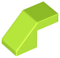LEGO® los onderdeel Dakpan Algemeen in kleur Limoen 28192