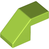 Plaatje in Gallery viewer laden, LEGO® los onderdeel Dakpan Algemeen in kleur Limoen 28192