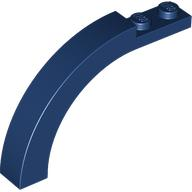 LEGO® los onderdeel Steen Boog in kleur Donkerblauw 6060