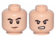 Plaatje in Gallery viewer laden, LEGO® los onderdeel Hoofd in kleur Lichte Noga 3626cpb2358