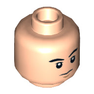 Plaatje in Gallery viewer laden, LEGO® los onderdeel Hoofd in kleur Lichte Noga 3626cpb2358