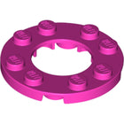 LEGO® los onderdeel Plaat Rond in kleur Donker Roze 11833