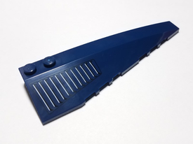 LEGO® los onderdeel Wig met Motief Donkerblauw 50956pb035