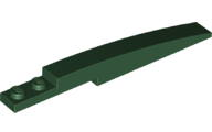 LEGO® los onderdeel Dakpan Gebogen Donkergroen 85970
