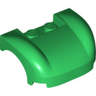 LEGO® los onderdeel Spatbord in kleur Groen 18051
