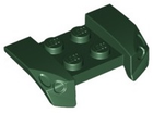 LEGO® los onderdeel Spatbord in kleur Donkergroen 44674