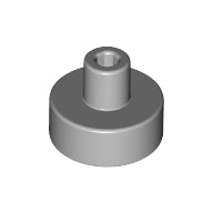 LEGO® los onderdeel Tegel Rond Licht Blauwachtig Grijs 20482