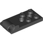 LEGO® los onderdeel Scharnier in kleur Zwart 43056