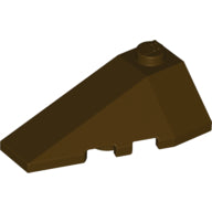Plaatje in Gallery viewer laden, LEGO® los onderdeel Wig in kleur Donker Bruin 43710