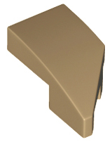 LEGO® los onderdeel Wig in kleur Donker Geelbruin 29120